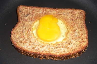 Egg in a basket